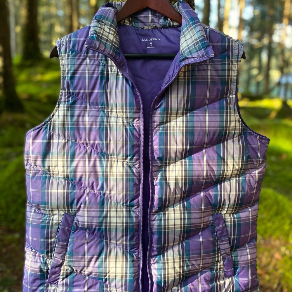 🍁Land’s End ladies down vest